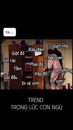Trong lúc con ngủ 