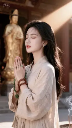 AI chụp ảnh đi chùa