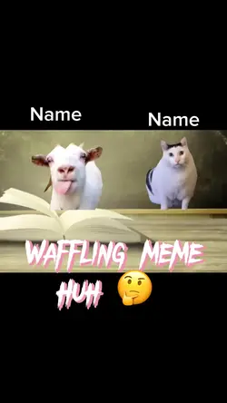 Waffling 🧇meme huh