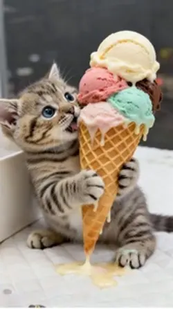 Eat ice cream