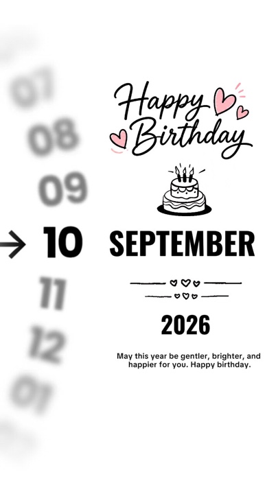 BIRTHDAY 10 SEPT