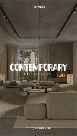Cozy living design