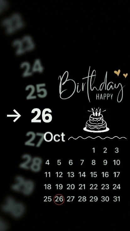 BDAY MY BRO 26 OCTOB