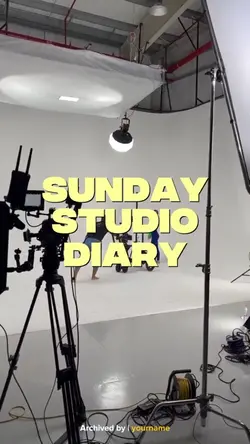 Sunday studio diary