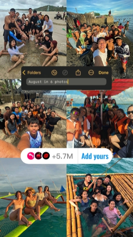Agosto en 6 fotos 