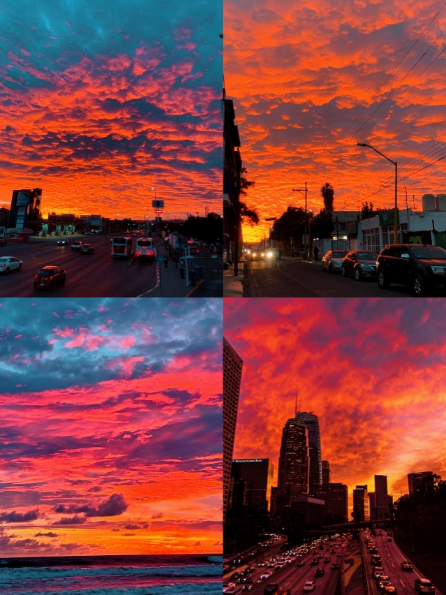 coucher de soleil