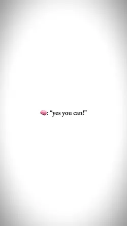 you can do this!