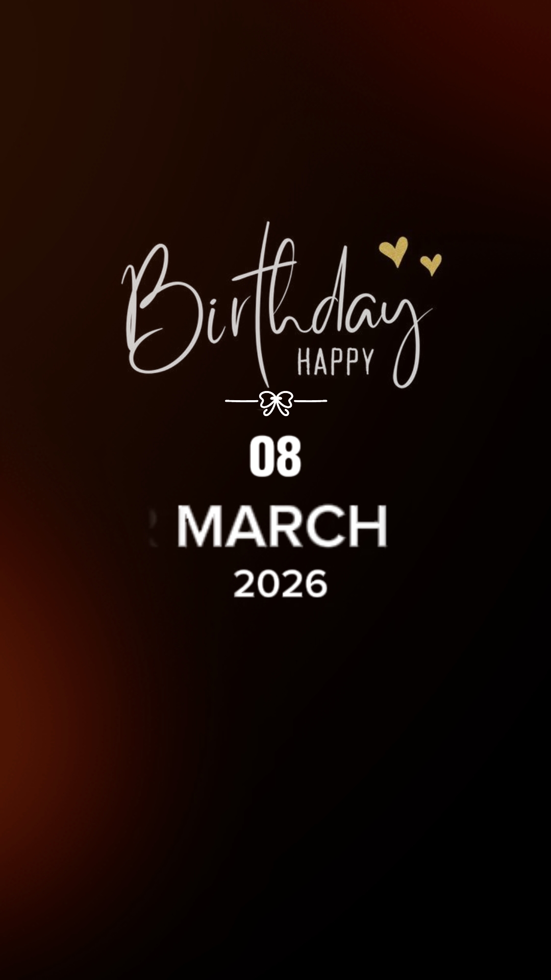 CUMPLEAÑOS 08 DE MARZO