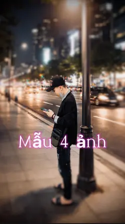 Mẫu 4 ảnh