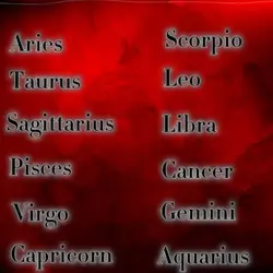 The zodiacs!