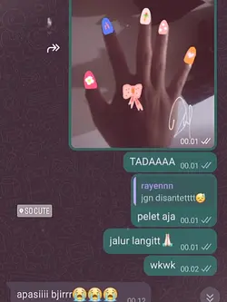trend lukis kuku bf