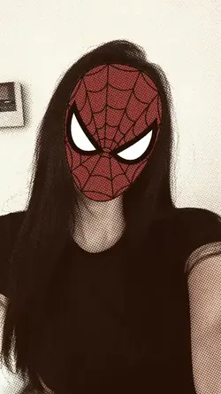 spiderman face cover