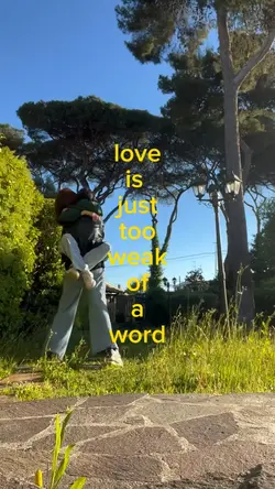 Love,weak for a word