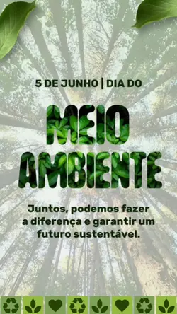 Dia do meio ambiente