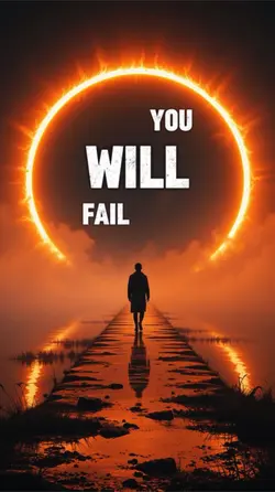 You will fail