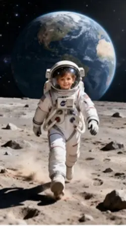 Little astronaut