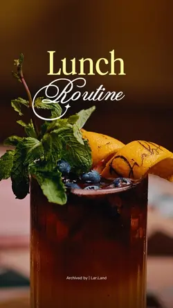 Lunch Menu