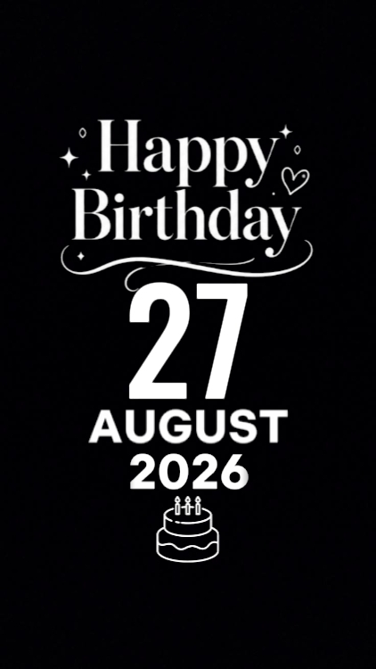 CUMPLEAÑOS HERMANO 27 DE AGOSTO