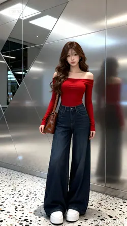 Ghép ảnh outfit xinh