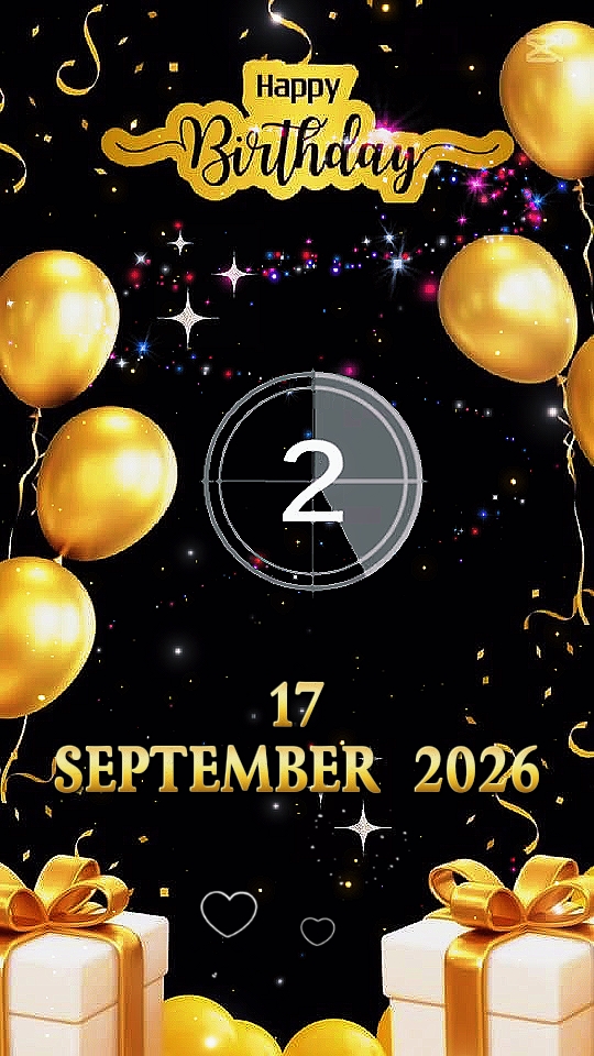HBD 17 septembre 2026