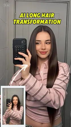 AI filter long Hair