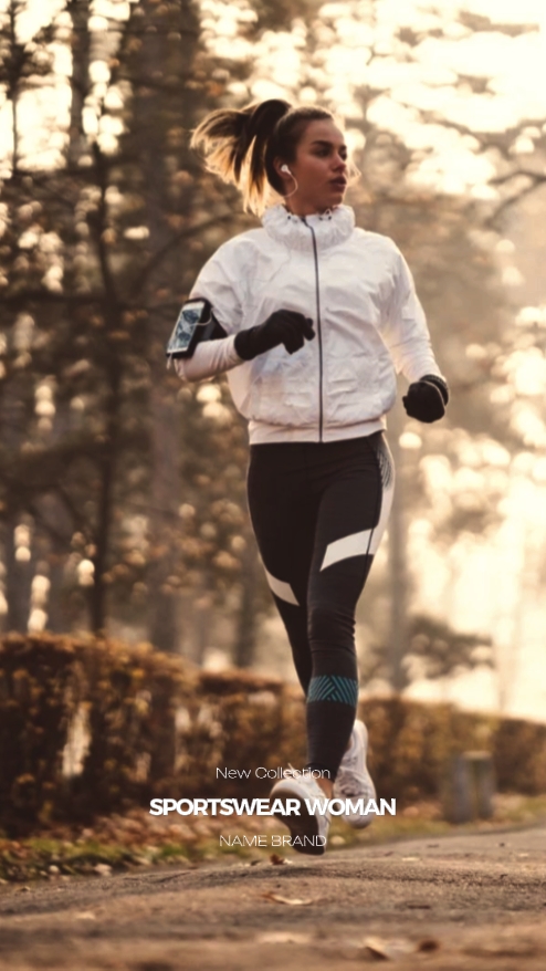Mulher de roupa esportiva