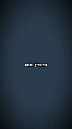 redbull gives u wing