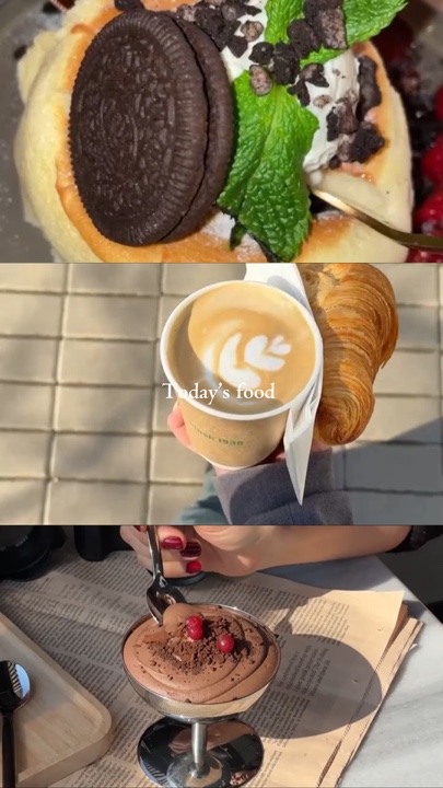 La nourriture d'aujourd'hui