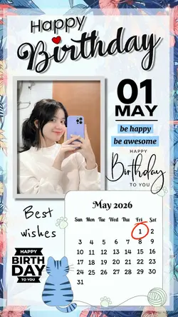 HBD 1 MAY 2026
