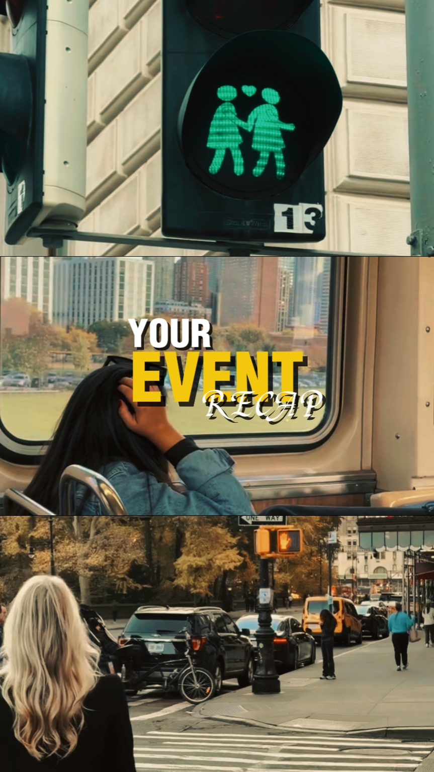 Sua recapitulação do evento