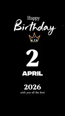 2 BIRTHDAY APRIL