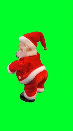 Dancing santa meme