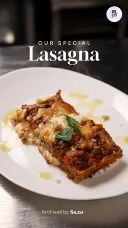 Food : Lasagna