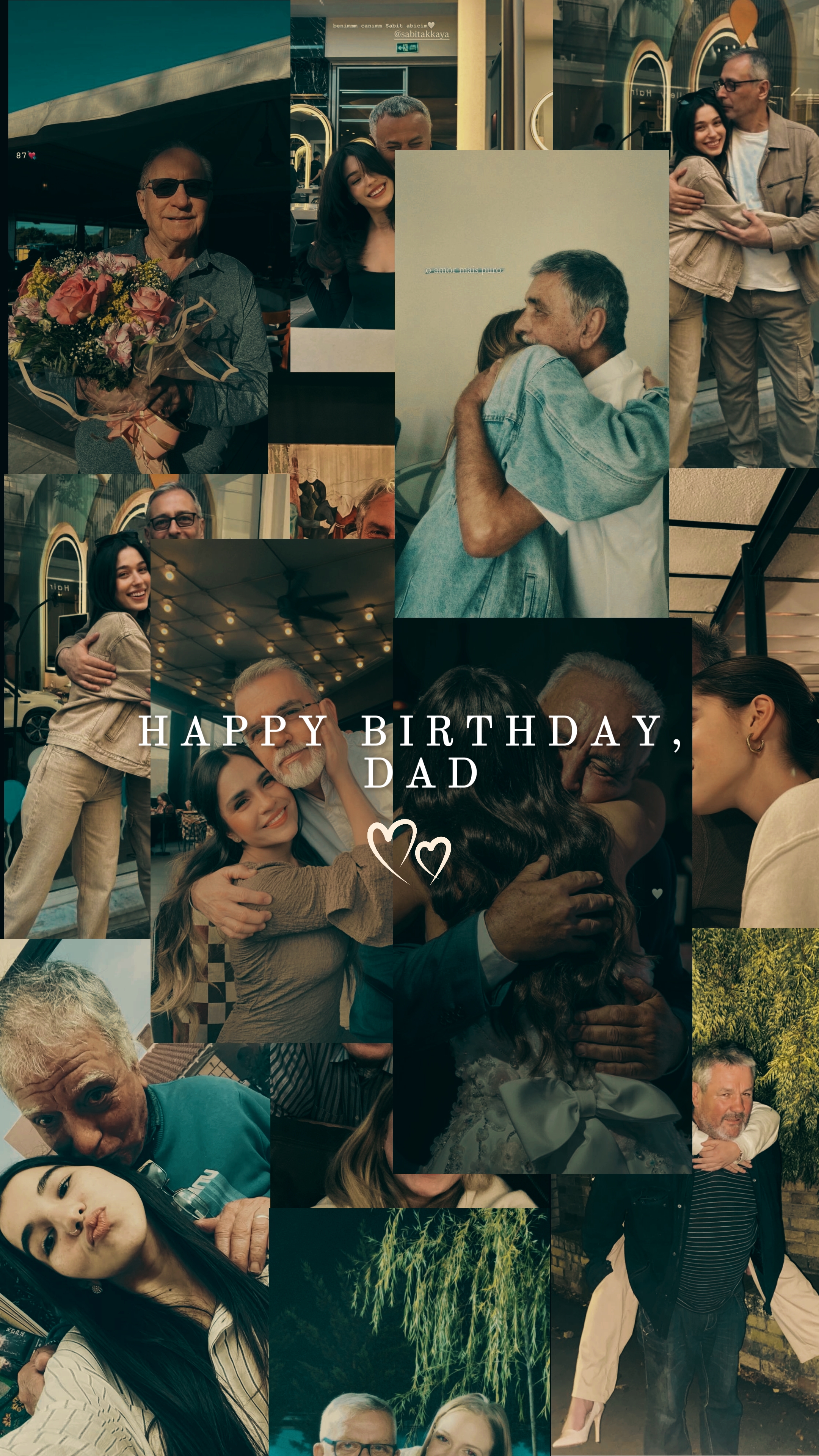 Feliz cumpleaños papá