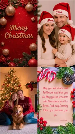 Christmas collage 