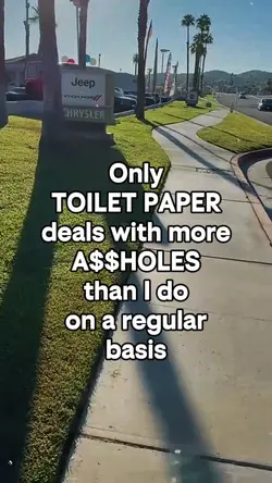 only toilet paper