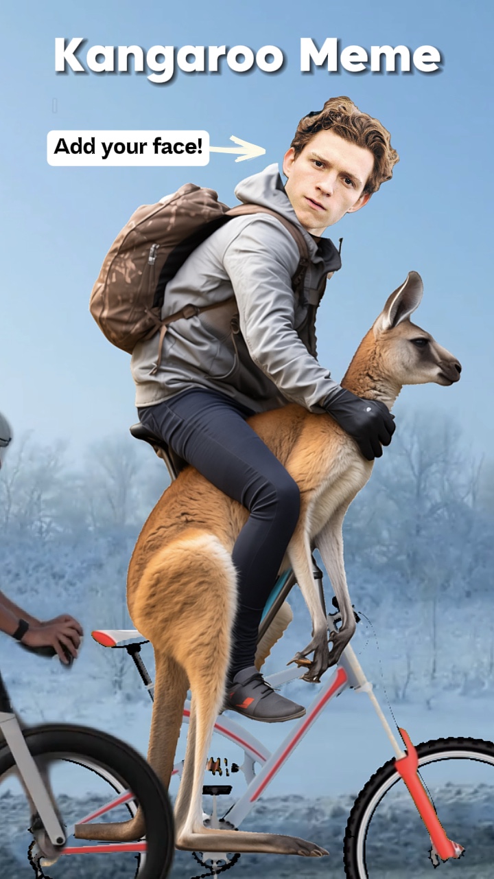 Me & my 🦘 Pal 🚲 