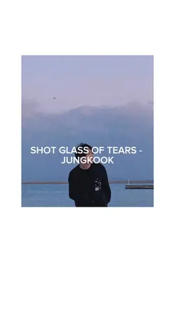 shot glass of tears