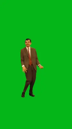 Mr. Bean greenscreen