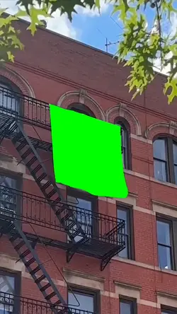 FLAG GREEN SCREEN