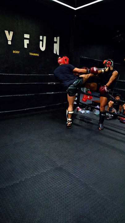 Entraînement de Muaythai