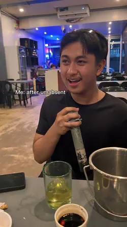 Me after umabsent
