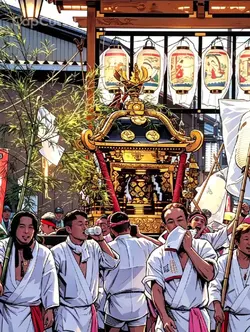 阿下喜八幡祭