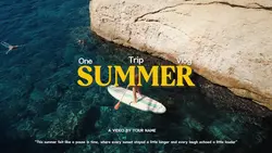 ONE TRIP SUMMER 