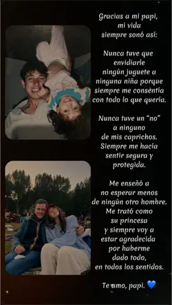 Gracias papi 