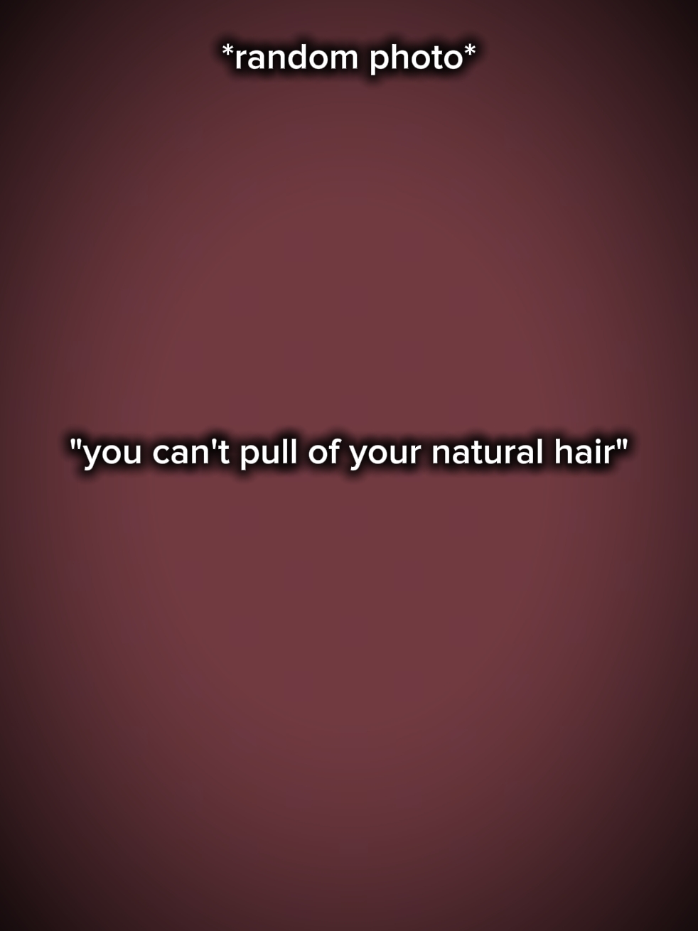 cheveux naturels U