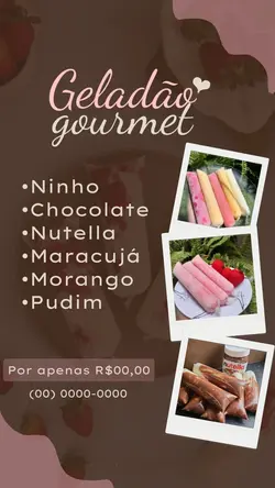 Geladão gourmet