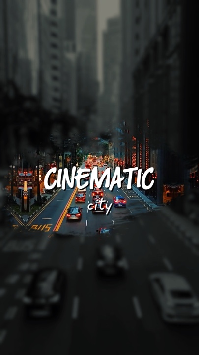Cinematic city
