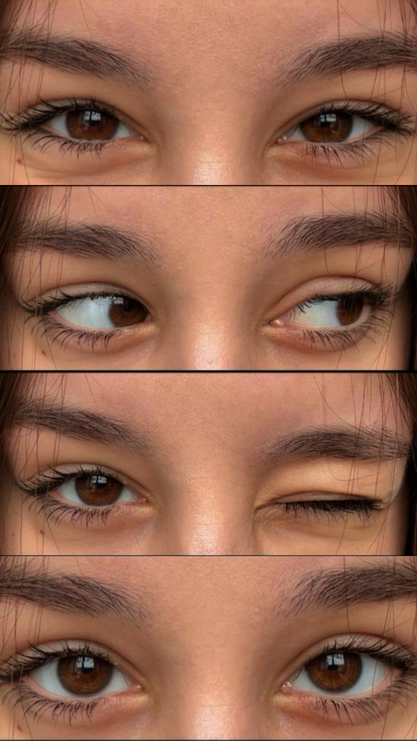 tendance des yeux