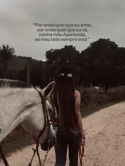 onde quer q eu ande